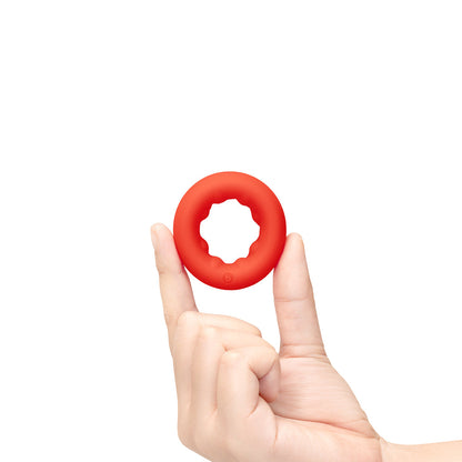 B-VIBE - FLEX RING GRIP ULTRA SOFT SILICONE C-RING RED