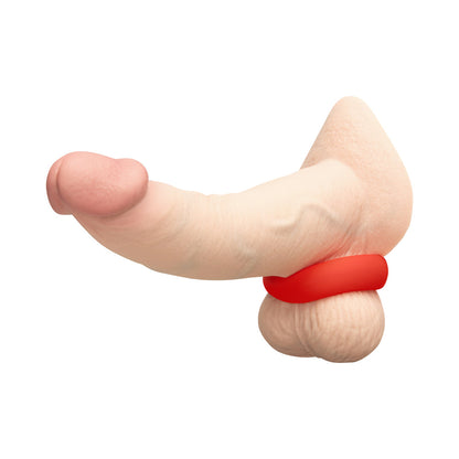 B-VIBE - FLEX RING GRIP ULTRA SOFT SILICONE C-RING RED