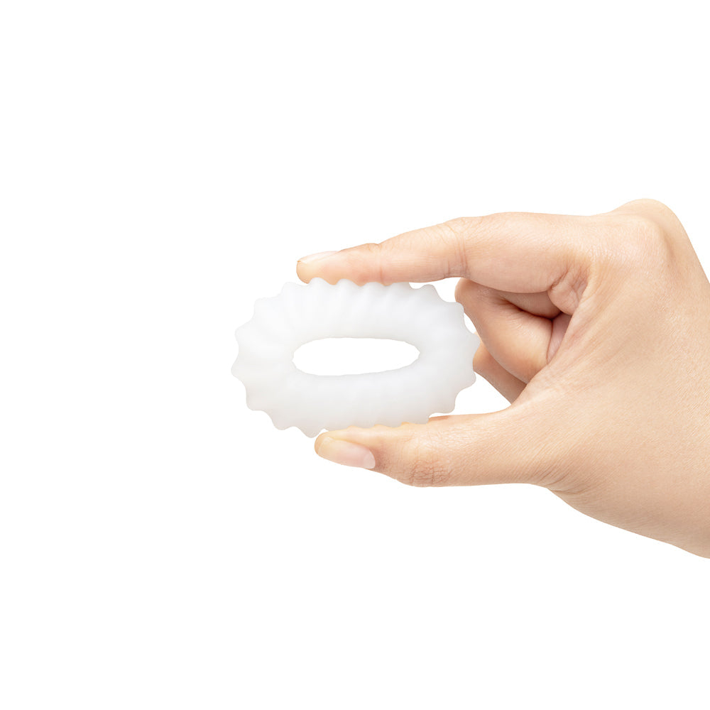 B-VIBE - FLEX RING RIPPLE ULTRA SOFT SILICONE C-RING