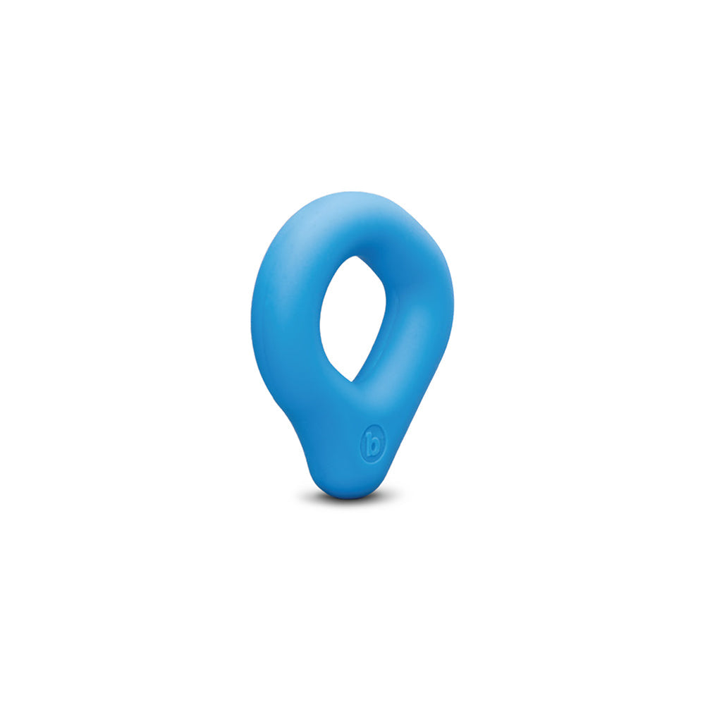 B-VIBE - FLEX RING DRIP SILICONE C-RING BLUE