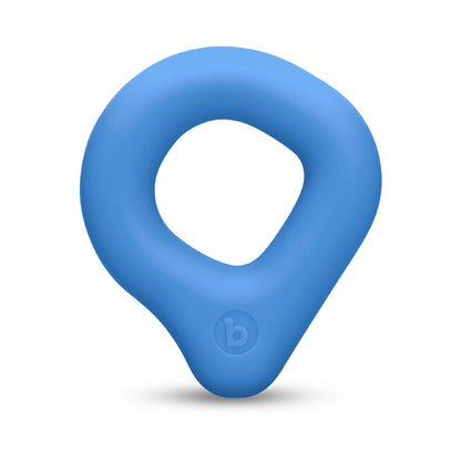 B-VIBE - FLEX RING DRIP SILICONE C-RING BLUE