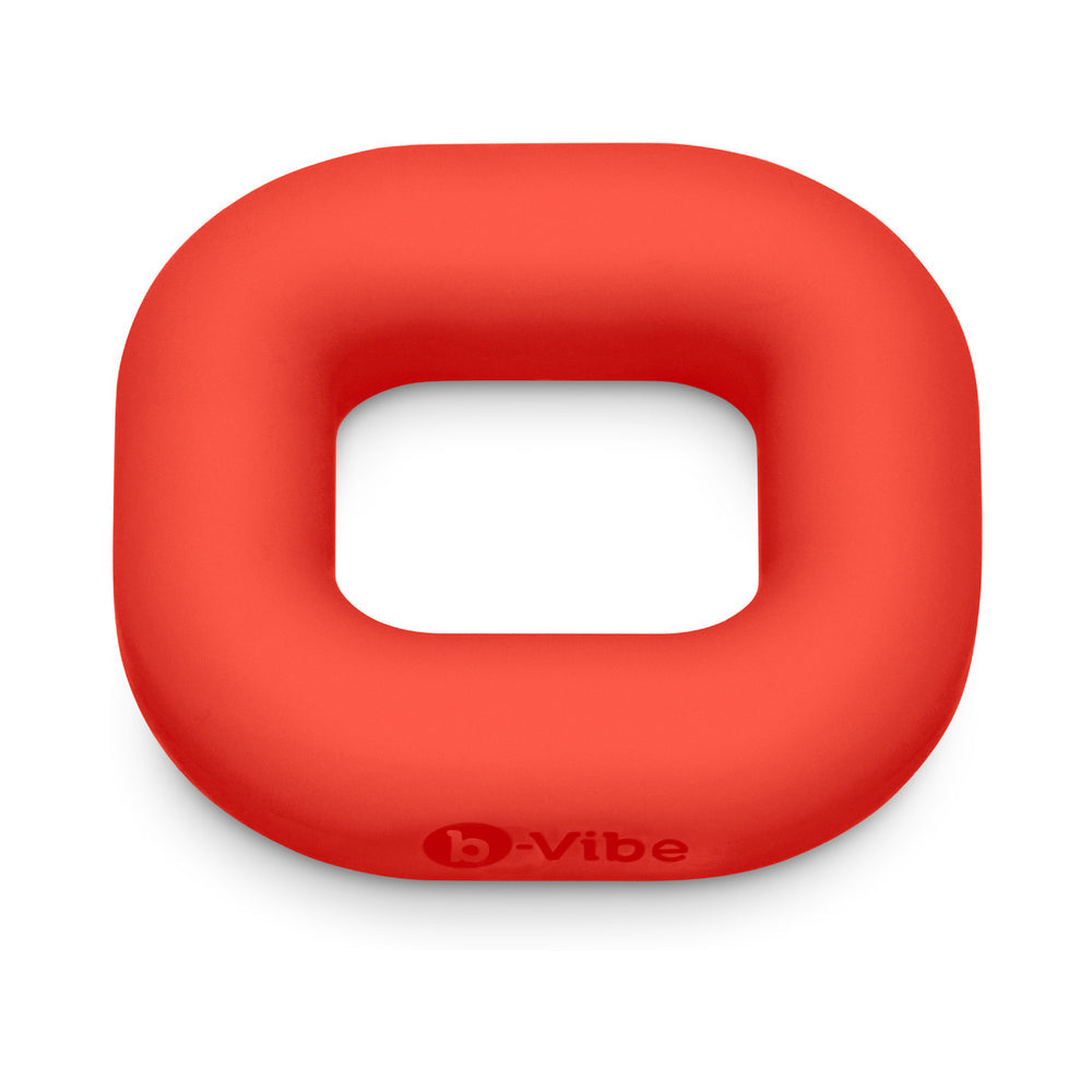 B-VIBE - FLEX RING BULK SILICONE C-RING RED