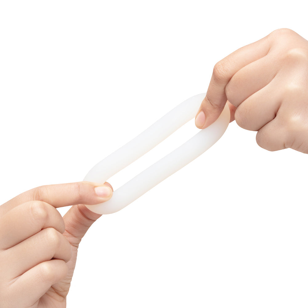 B-VIBE - FLEX RING LOOP SILICONE C-RING CLEAR