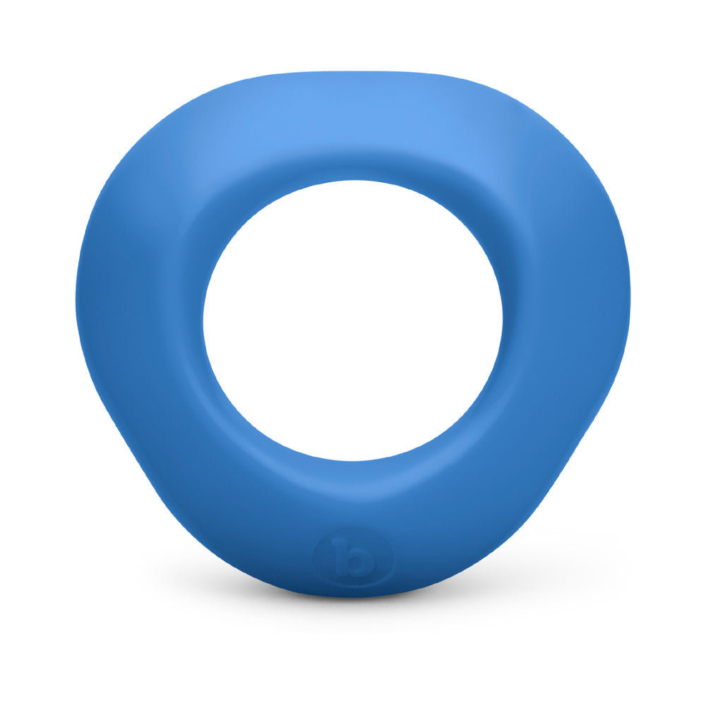 B-VIBE - FLEX RING DELTA SILICONE C-RING BLUE