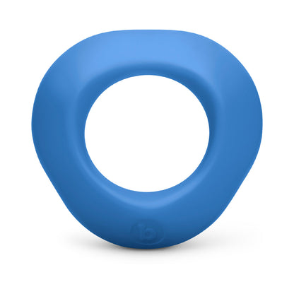 B-VIBE - FLEX RING DELTA SILICONE C-RING BLUE