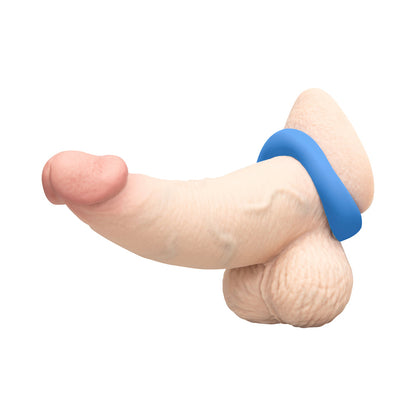 B-VIBE - FLEX RING DELTA SILICONE C-RING BLUE