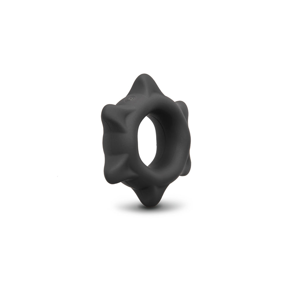 B-VIBE - FLEX RING SPIKE SILICONE C-RING