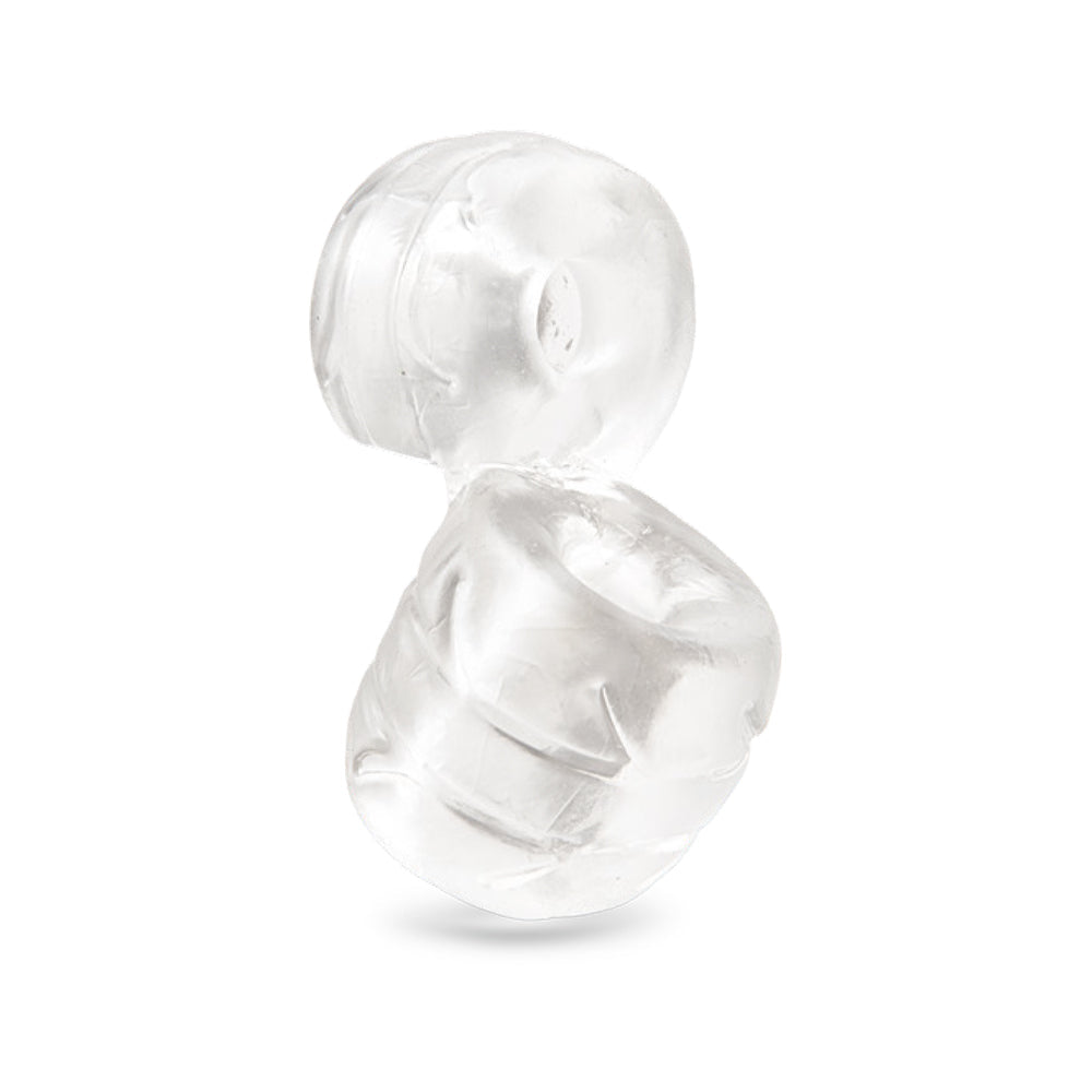 B-VIBE - STRECH-TECH DOUBLE BARREL ULTRA STRETCHY C-RING & BALL STRETCHER