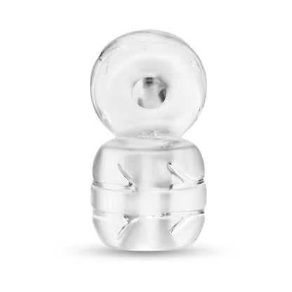 B-VIBE - STRECH-TECH DOUBLE BARREL ULTRA STRETCHY C-RING & BALL STRETCHER