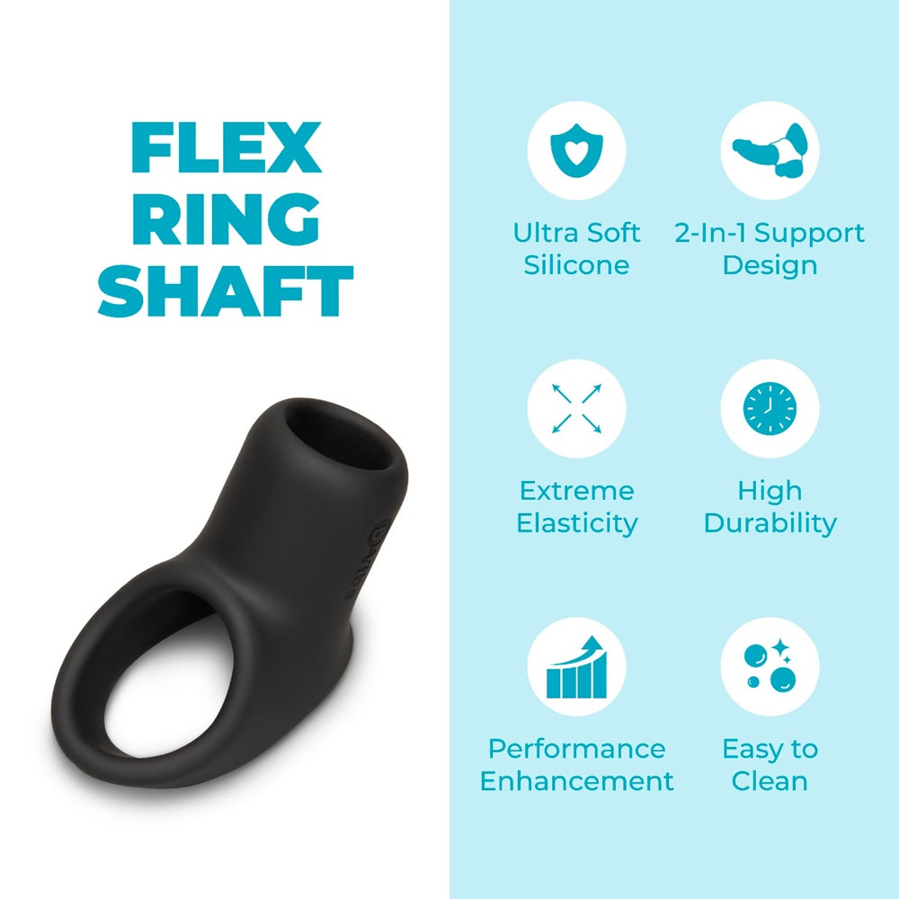 B-VIBE - FLEX RING SHAFT SILICONE C-RING & BALL STRETCHER