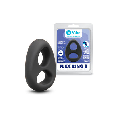B-VIBE - FLEX RING EIGHT SILICONE C-RING