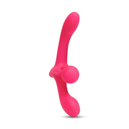 TOGETHER TOY - DOUBLE TAP DOUBLE-ENDED VIBRATING STRAPLESS STRAP-ON