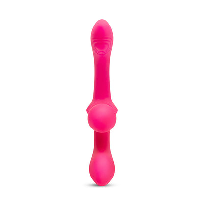 TOGETHER TOY - DOUBLE TAP DOUBLE-ENDED VIBRATING STRAPLESS STRAP-ON