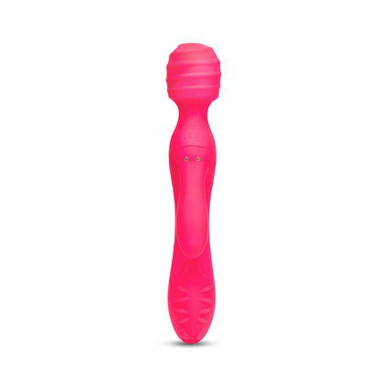 TOGETHER TOY - TRI DELIGHT DUAL-ENDED TRIPLE STIM WAND & RABBIT VIBRATOR