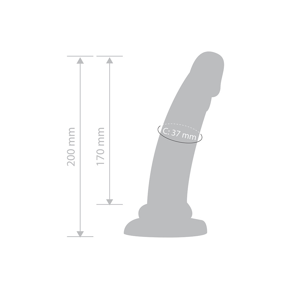 TOGETHER TOY - 6 IN. HEARTFLOAT BLISS DILDO