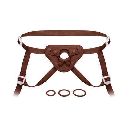 TOGETHER TOY - TOGETHER TONES NUDEFIT STRAP-ON HARNESS DARK