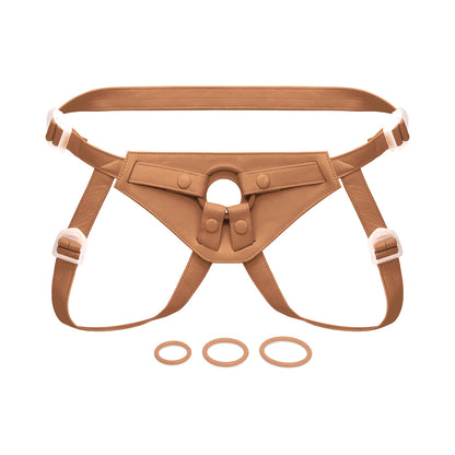 TOGETHER TOY - TOGETHER TONES NUDEFIT FLEXCURV STRAP-ON HARNESS MEDIUM