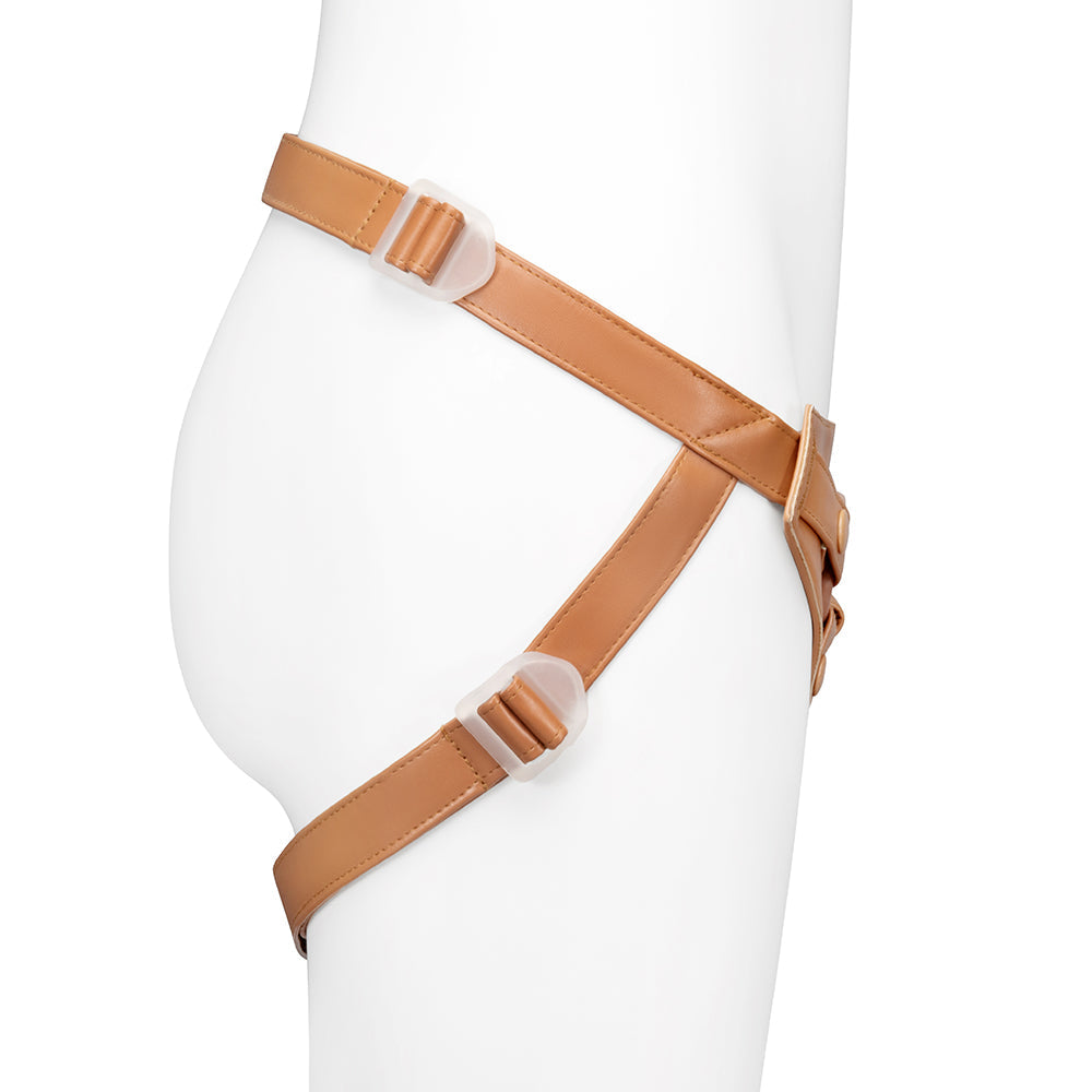 TOGETHER TOY - TOGETHER TONES NUDEFIT FLEXCURV STRAP-ON HARNESS MEDIUM
