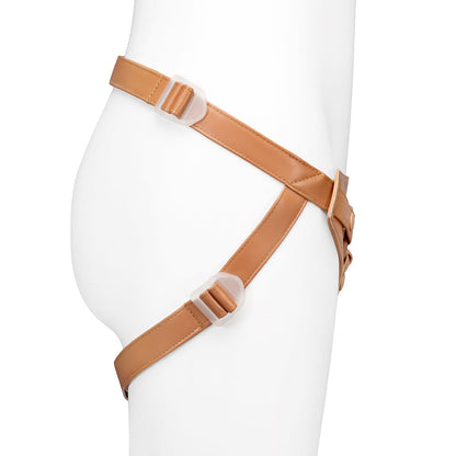 TOGETHER TOY - TOGETHER TONES NUDEFIT FLEXCURV STRAP-ON HARNESS MEDIUM