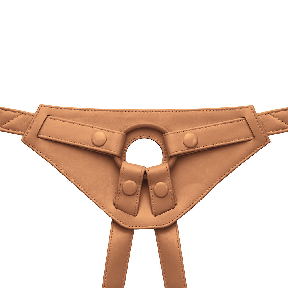 TOGETHER TOY - TOGETHER TONES NUDEFIT FLEXCURV STRAP-ON HARNESS MEDIUM