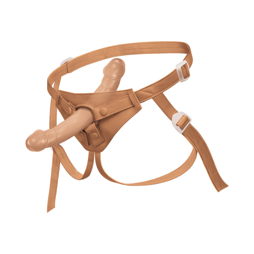 TOGETHER TOY - TOGETHER TONES NUDEFIT FLEXCURV STRAP-ON HARNESS MEDIUM