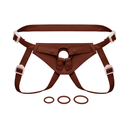 TOGETHER TOY - NUDEFIT FLEXCURV STRAP-ON HARNESS DARK