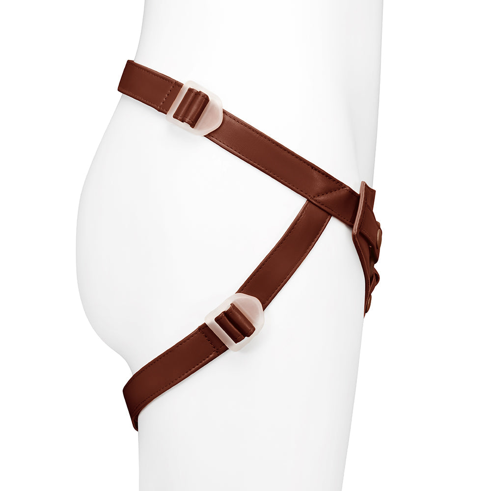 TOGETHER TOY - NUDEFIT FLEXCURV STRAP-ON HARNESS DARK