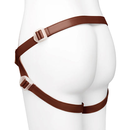 TOGETHER TOY - NUDEFIT FLEXCURV STRAP-ON HARNESS DARK