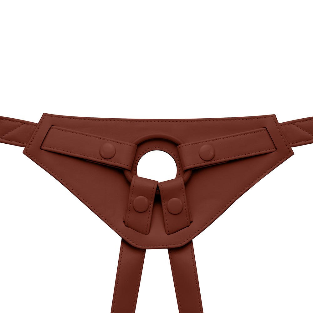 TOGETHER TOY - NUDEFIT FLEXCURV STRAP-ON HARNESS DARK