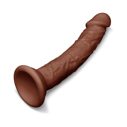 TOGETHER TOY - TOGETHER TONES 6.75 IN. REALISTIC DILDO DARK