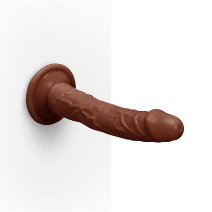 TOGETHER TOY - 6.75 IN. REALISTIC DILDO DARK