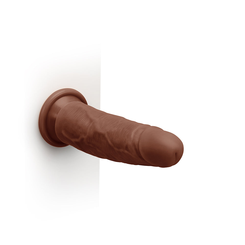 TOGETHER TOY - 7.75 IN. REALISTIC DILDO DARK