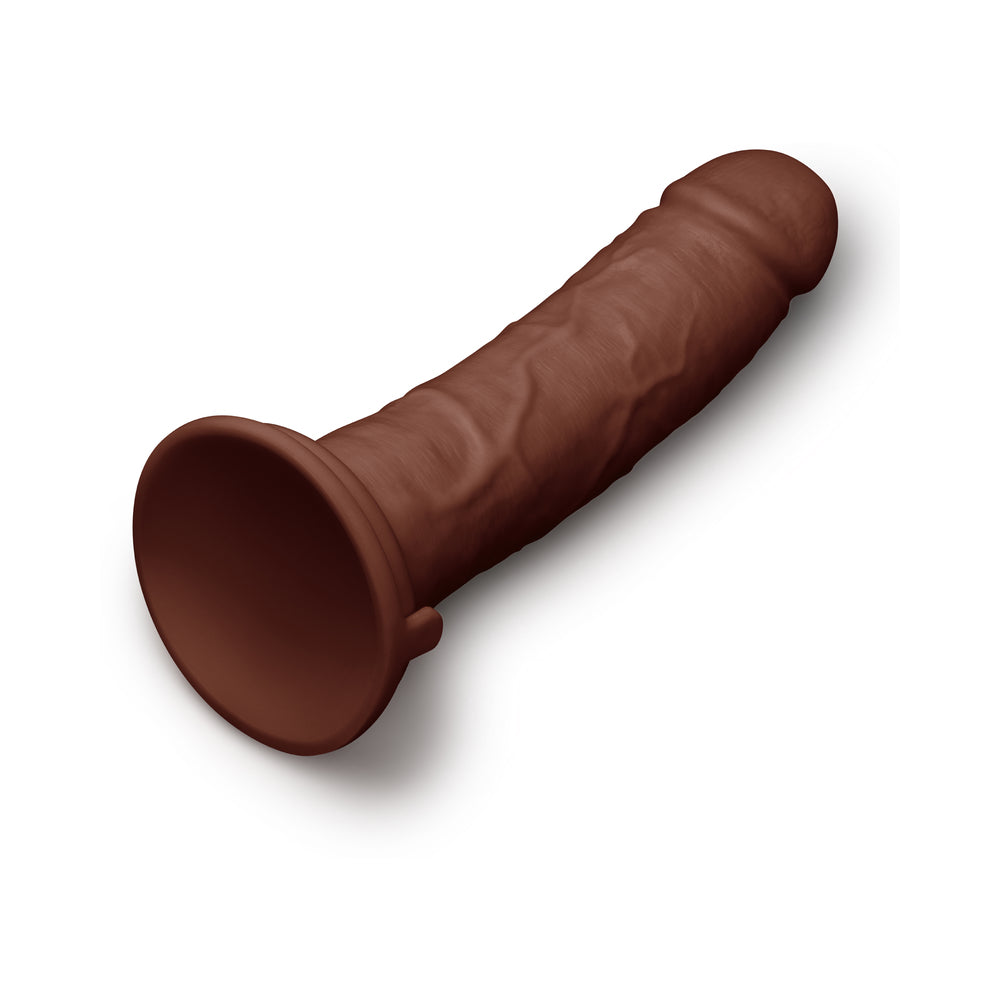 TOGETHER TOY - 8.5 IN. REALISTIC DILDO DARK