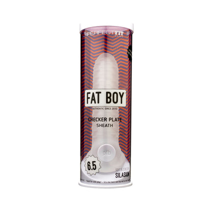 PERFECT FIT - FAT BOY CHECKER BOX SHEATH 6.5 IN. CLEAR