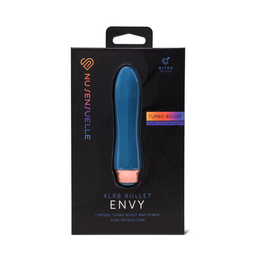 NU SENSUELLE - ENVY XLR8 BULLET WITH NITRO MOTOR DEEP TURQUOISE