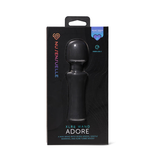 NU SENSUELLE - ADORE XLR8 WAND WITH HEAT BLACK