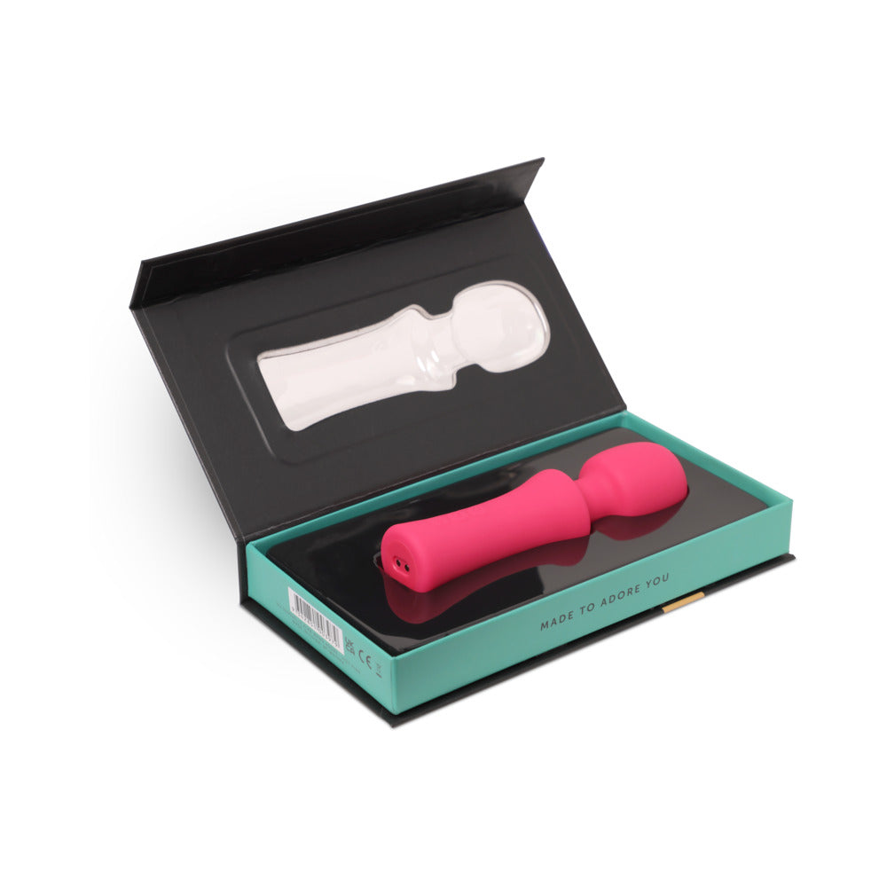 NU SENSUELLE - ADORE XLR8 WAND WITH HEAT HOT PINK