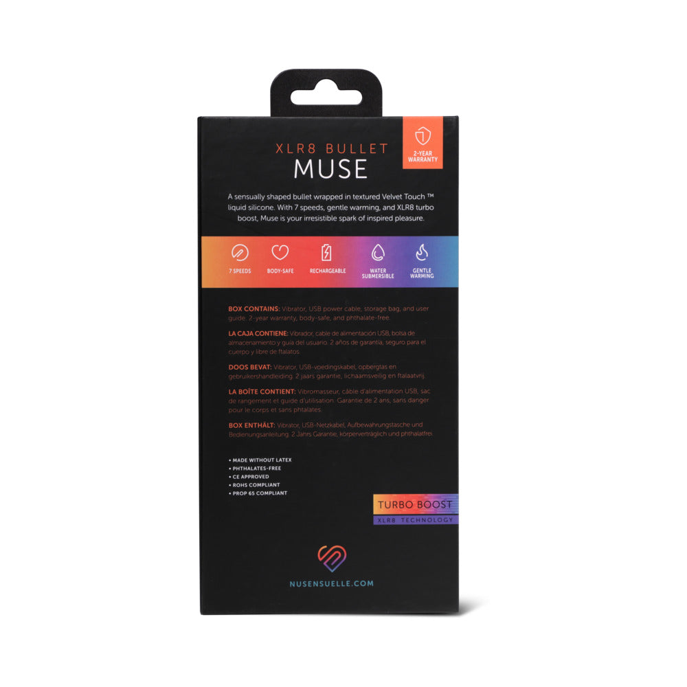 NU SENSUELLE - MUSE XLR8 BULLET WITH HEAT