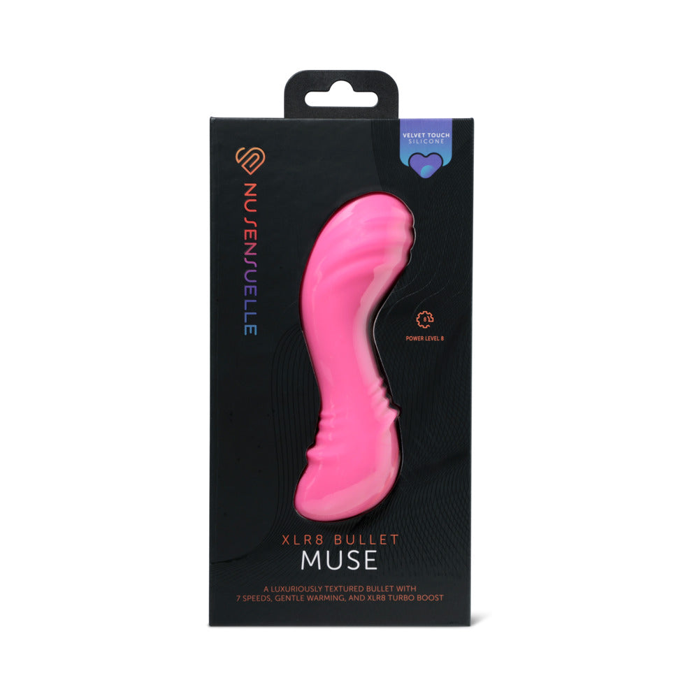 NU SENSUELLE - MUSE XLR8 BULLET WITH HEAT PINK