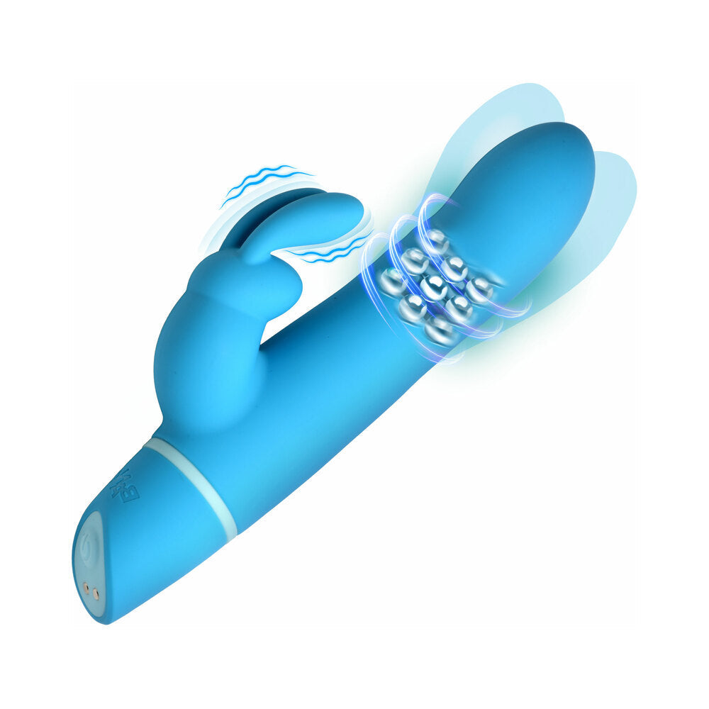 XR BRANDS - BANG! SILICONE RABBIT VIBRATOR