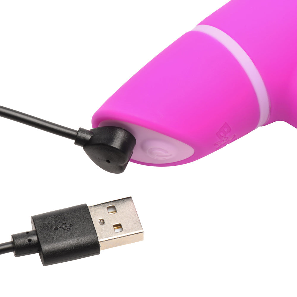 XR BRANDS - BANG! SILICONE RABBIT VIBRATOR