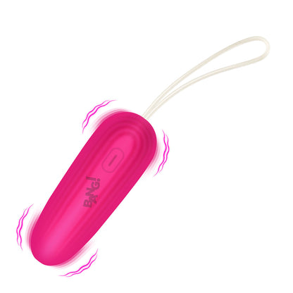 XR BRANDS - BANG! SILICONE VIBRATING EGG PINK