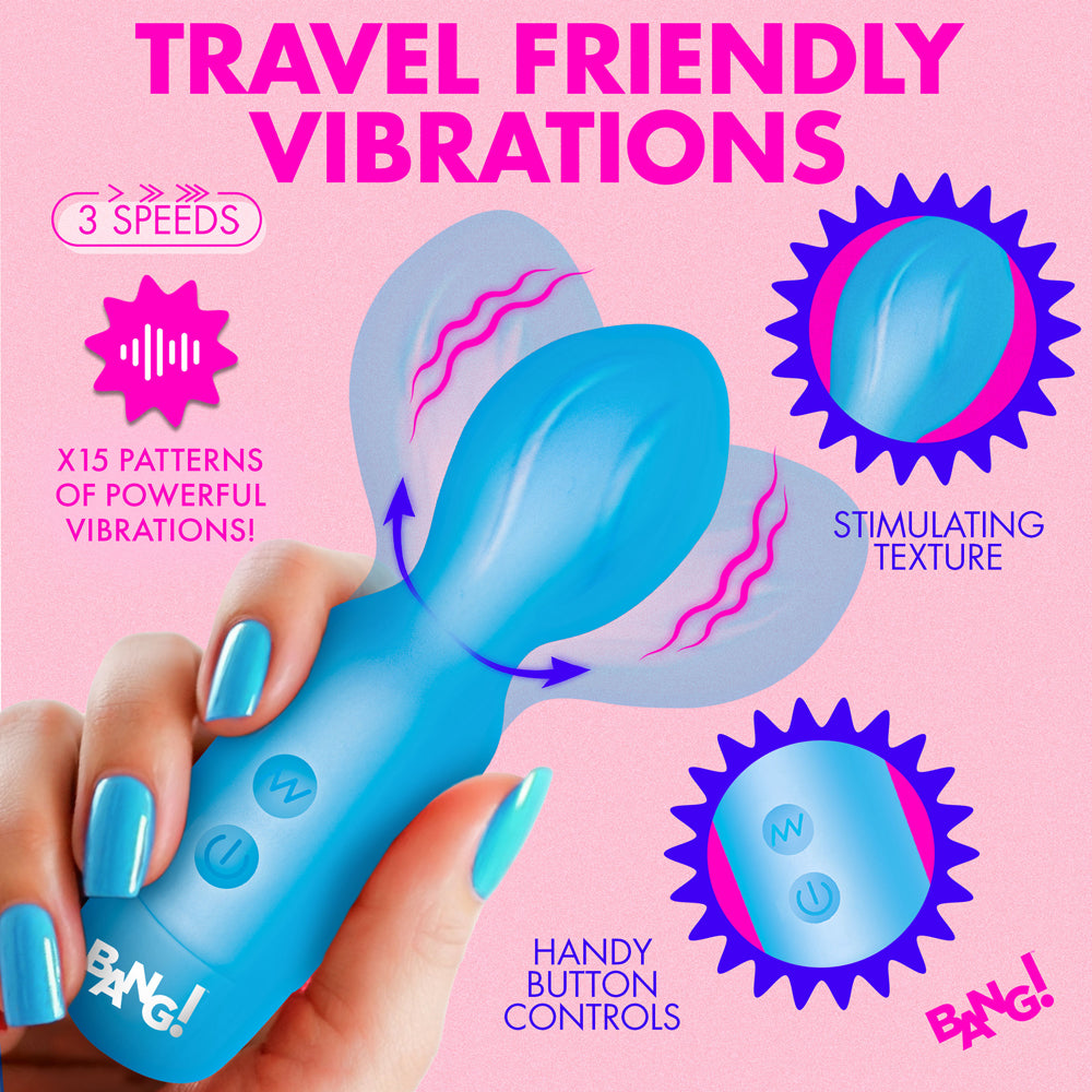 XR BRANDS - BANG! VIBRATING SILICONE MINI WAND