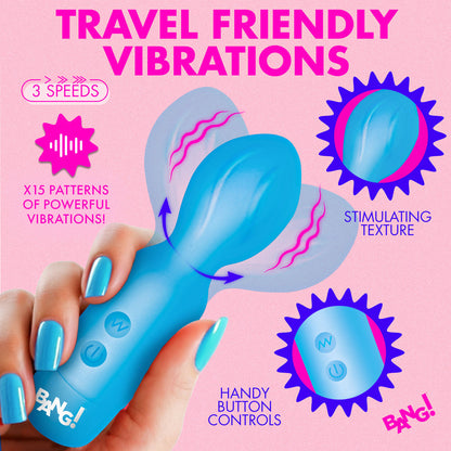 XR BRANDS - BANG! VIBRATING SILICONE MINI WAND