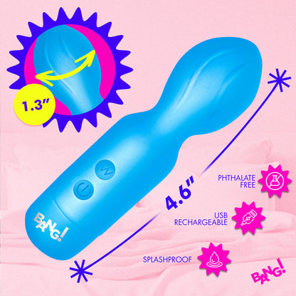 XR BRANDS - BANG! VIBRATING SILICONE MINI WAND