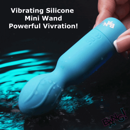 XR BRANDS - BANG! VIBRATING SILICONE MINI WAND