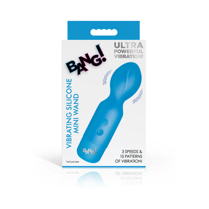 XR BRANDS - BANG! VIBRATING SILICONE MINI WAND
