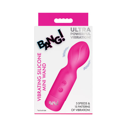 XR BRANDS - BANG! VIBRATING SILICONE MINI WAND