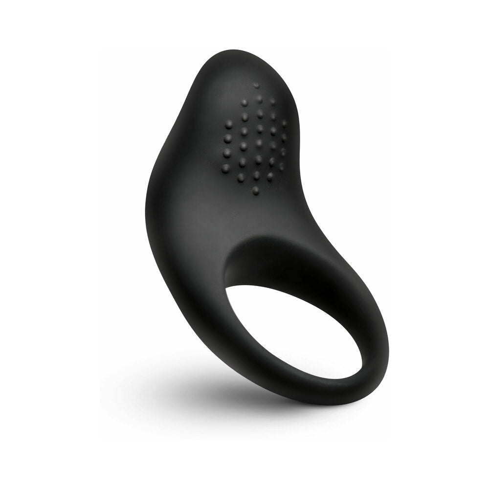 XR BRANDS - BANG! VIBRATING SILICONE COCK RING BLACK