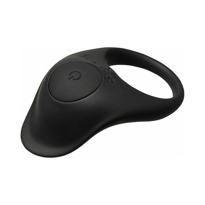 XR BRANDS - BANG! VIBRATING SILICONE COCK RING BLACK